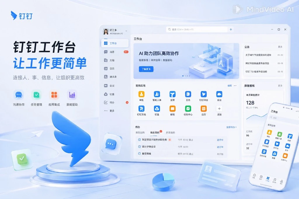 钉钉7亿用户与2300万组织